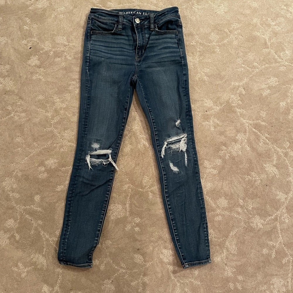 American Eagle size 6 high rise jegging